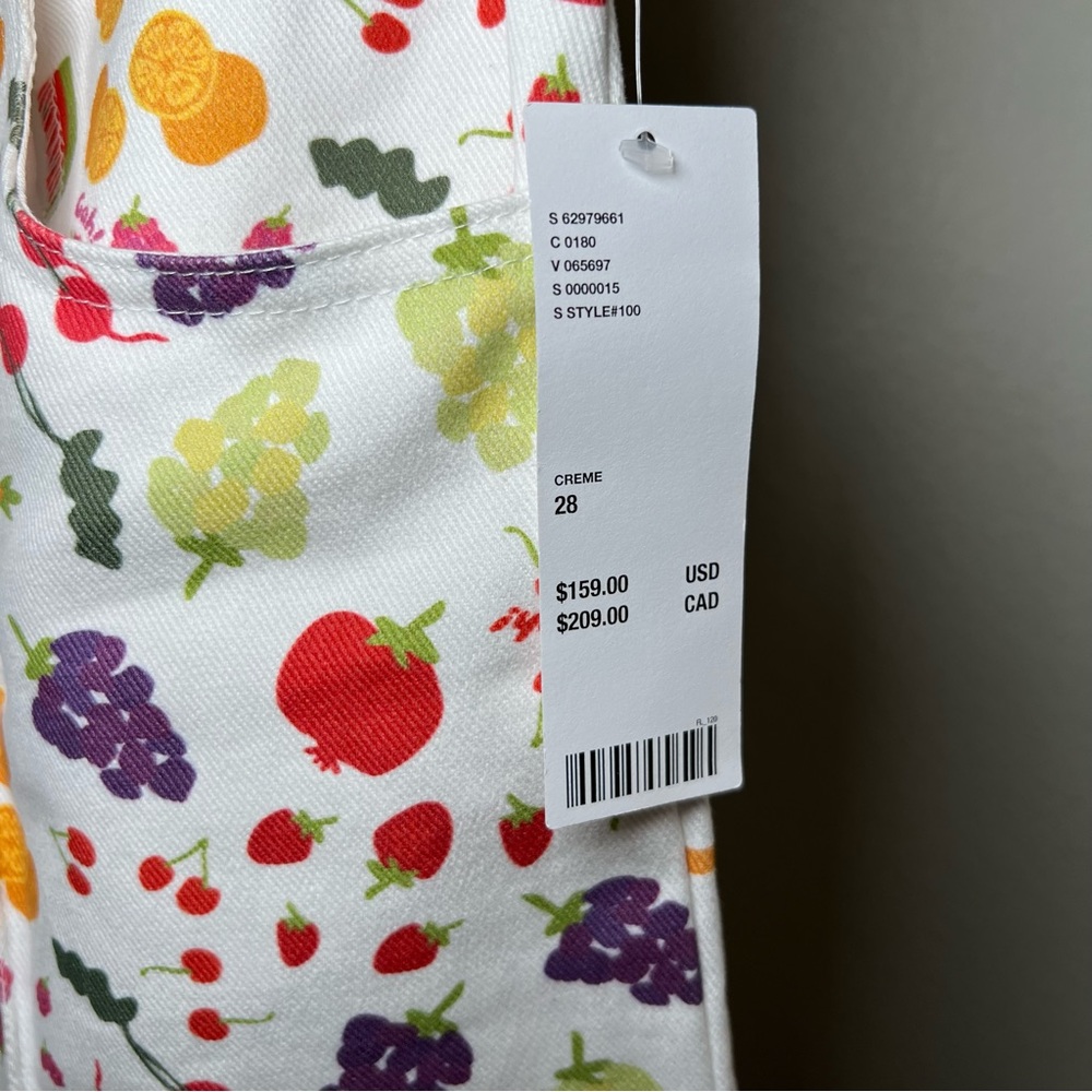 SOLD Lisa says gah farmers market pants jeans fruit print robyn - Picture 5 of 11